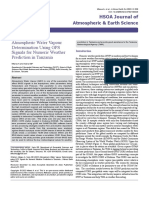 Atmospheric Water Vapour Determination Using Gps Signals For Numeric Weather Prediction in Tanzania