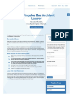 Bus Accident Lawyer Los Angeles - Theory Law APC