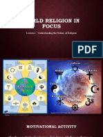 Introduction To World Religion and Belief System