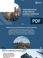 Pemanfaatan Komunikasi Daring Sinkron