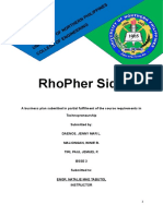 RhoPher Side Business Plan