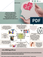 Mapa Mental Estrategias de Promocion A La Salud Mental Comunitaria