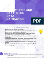 CHAPTER 8 Data Structures and Caatts