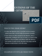 PP Conventions of The Crime Genre For Connect