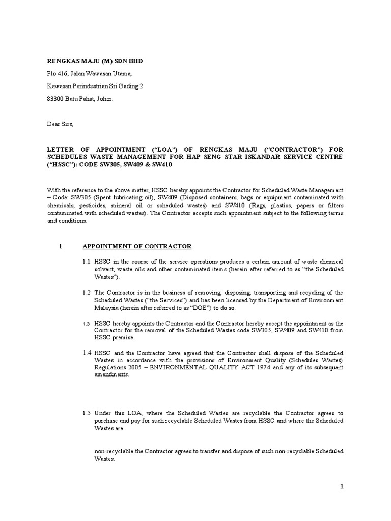 SW Agreement-Edited No Address | PDF | Indemnity | Justice