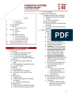 The Skeletal System