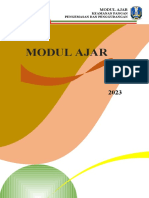 FORMAT MODUL AJAR 1 PAI KELAS X Fix