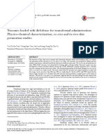 (Tran Et Al, 2020) - Niosomes Loaded With Diclofenac For Transdermal Administration