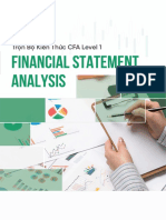 (SAPP Academy) Trọn Bộ Kiến Thức CFA Level 1 - Financial Statement Analysis