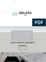 Lightweight Concrete Product Design