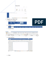 Tampilan MIcrososf Word