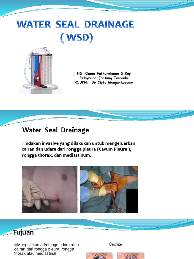 Hari Ke6 Water Seal Drainage (WSD) PDF
