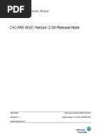 C - CURE 9000 Version 3.00 Release Note