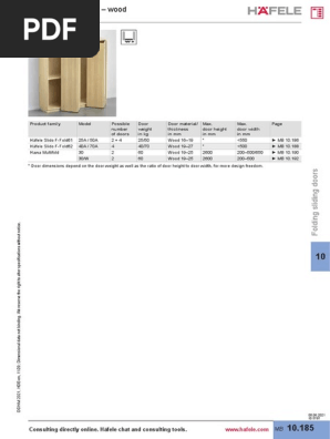 Folding sliding doors – wood _ Haffle_Pack 1