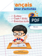 Cahier D Ecriture 2aep PDF