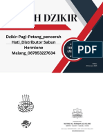 Dzikir-Pagi-Petang - Pencerah Hati - Distributor Sabun Hermione Malang - 087853227634