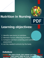 WEEK 1 - Nutrition in Nursing - Student
