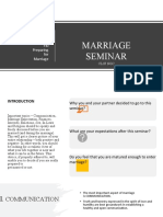 Marriage Seminar Lesson1 Communication