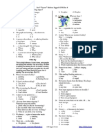 PDF Soal Tryout Bahasa Inggris SD Kelas 6 - Compress