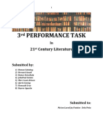 3rd Performace Task (21st-Century)