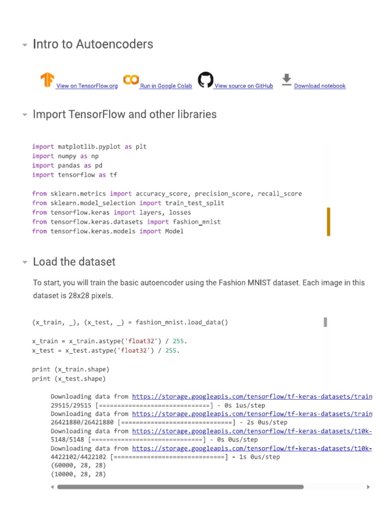 Auto Encoders | PDF