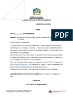 Carta Convite Da Empresa Cimangola
