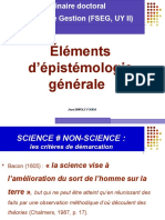 Epistémologie 2 Doctorat SG Soa