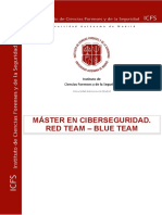Master en Ciberseguridad. Red Team Blue Team