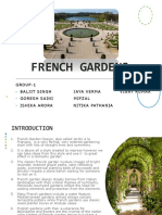 French Garden Landscape