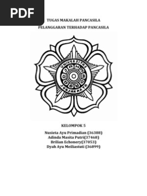 Pelanggaran Terhadap Pancasila