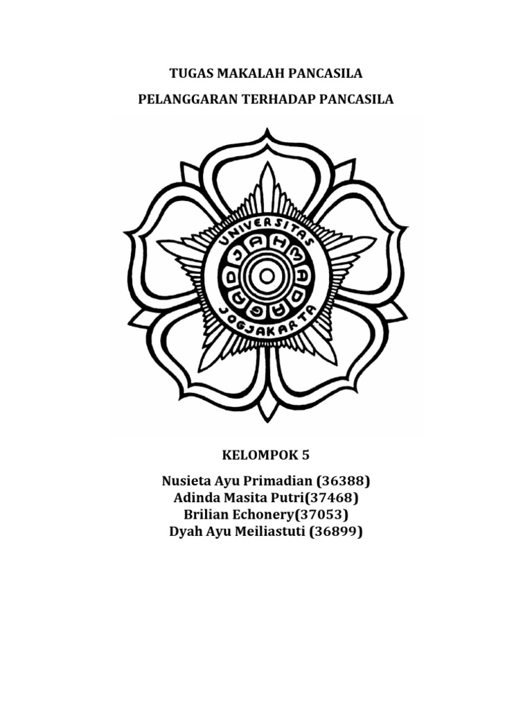 Pelanggaran Terhadap Pancasila