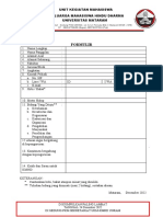 Formulir Pendaftaran Kepengurusan 2023