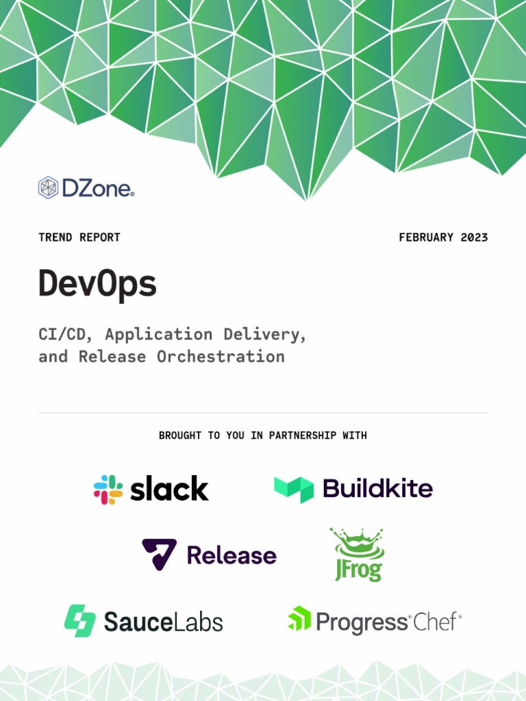 Dzone TR Devops 2023 | PDF | Automation | Unit Testing