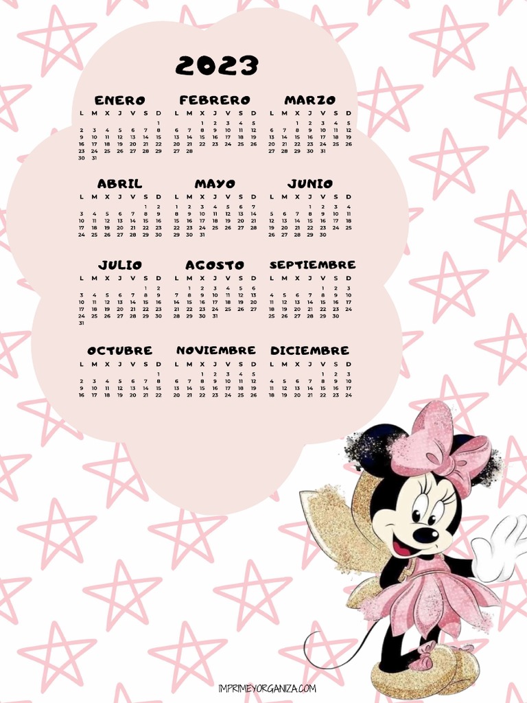 Calendario Minnie PDF