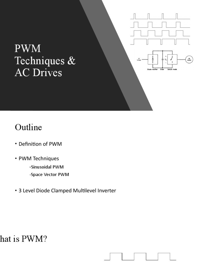 State Of The Art Pwm Techniques: A Critical Evaluation – AWBR