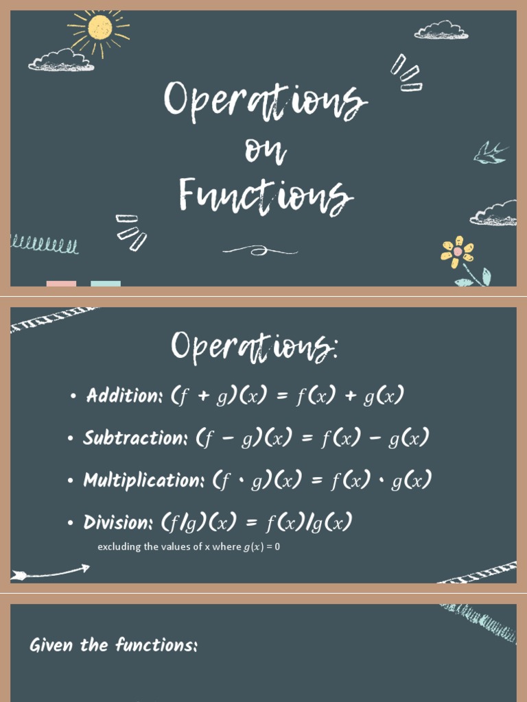Midterm lesson 3 operations on functions pdf arithmetic mathematics