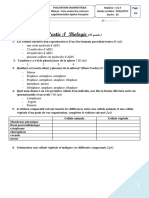 Evaluation Diagnostique SVT Premiere Bac Sciences PDF 5