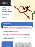 Employment, Labor, Inflation, and Poverty