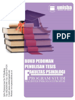 Pedoman Penulisan Tesis Mapro Psi 2022