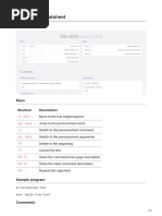 Fish Shell Cheatsheet