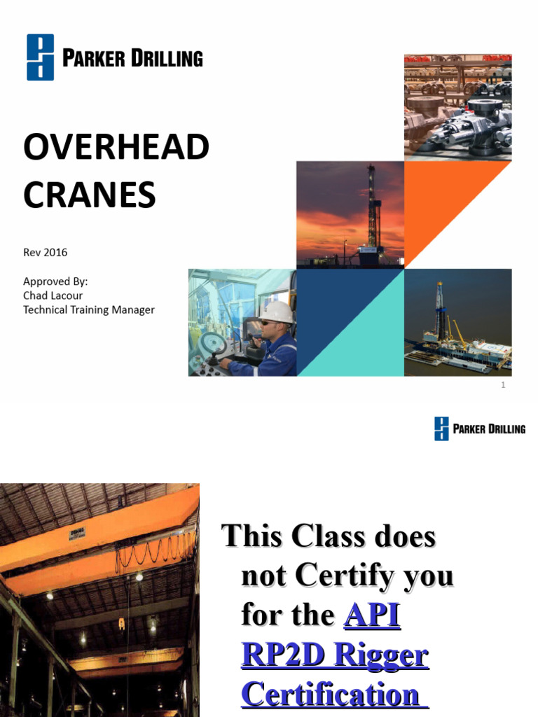OVERHEAD CRANES - Ppts | PDF | Crane (Machine) | Rope
