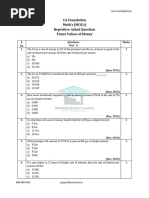 Times Values of Money MCQ's Live Class 15-04-2023