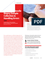Top 5 Fine-Needle Biopsy Sample Collection & Handling Errors