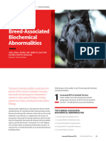 Top 5 Breed-Associated Biochemical Abnormalities