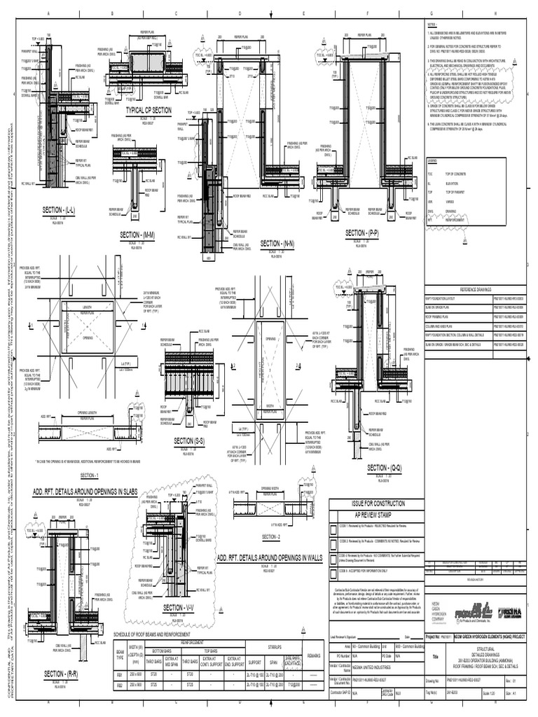 Pm210011Nui900Rd200027 01 Roof Framing Roof Beam, Sec