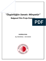 Özgürlüğün Sanatı Proje Dosyası