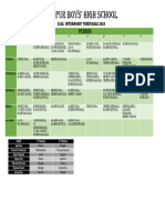 bOLPUR BOYS HIGH SCHOOL TIME TABLE