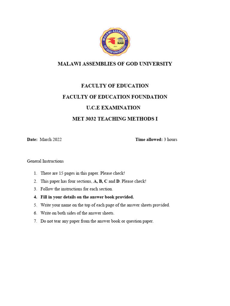 Teaching Methods 1 | PDF | Learning | Teachers