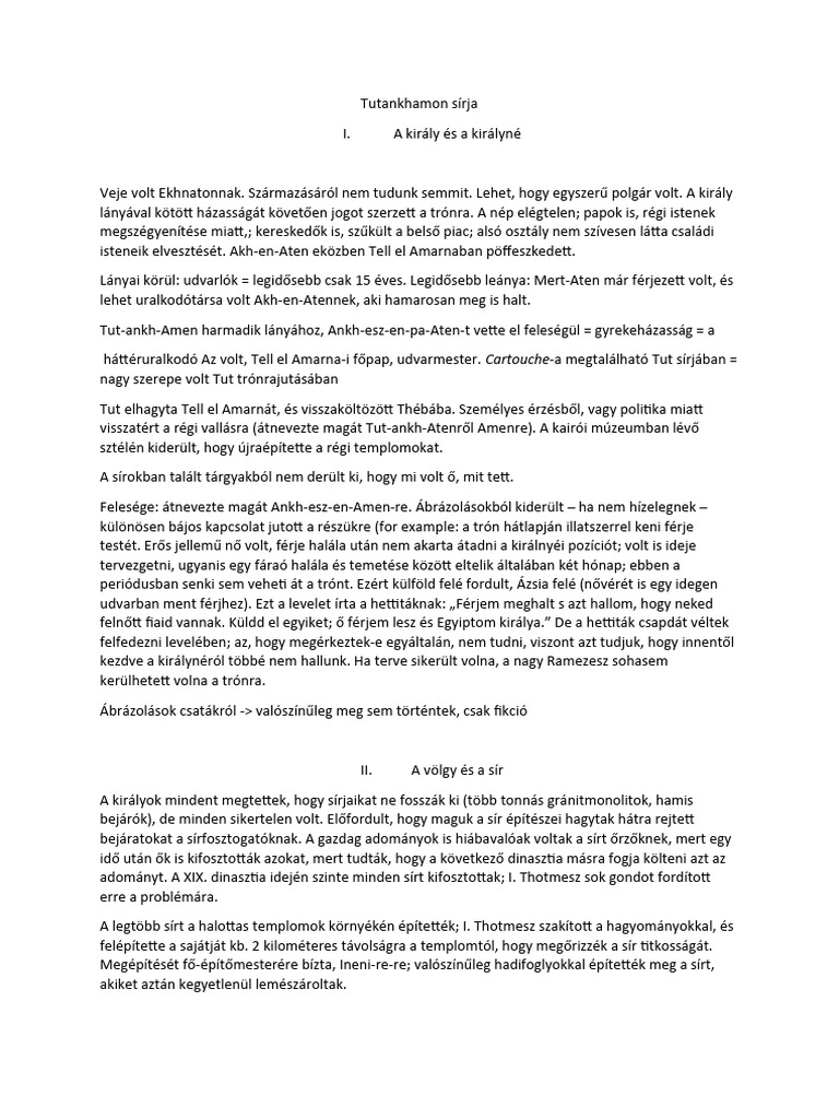 Notes For Presentation | PDF
