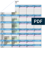Student Time Table 2